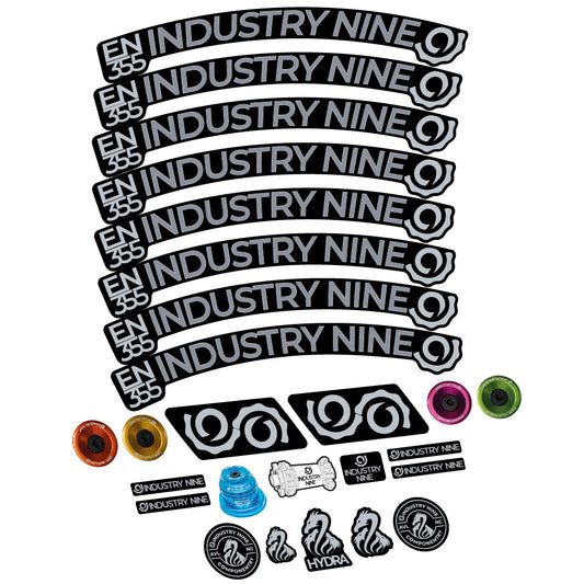Aufkleber Industry Nine Enduro 355, MTB-Rad 29, Fahrradaufkleber Vinyl