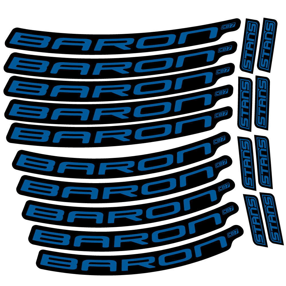 Aufkleber Stans Baron CB7, MTB-Rad 29, Fahrradaufkleber Vinyl