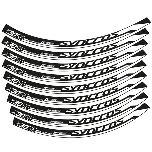 Aufkleber Syncross X30SE, MTB-Rad 29, Fahrradaufkleber Vinyl