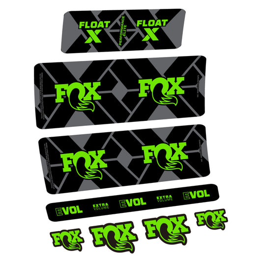 Decal Fox Float X Performance Elite 2027, Rear Shox, bike sticker vinyl