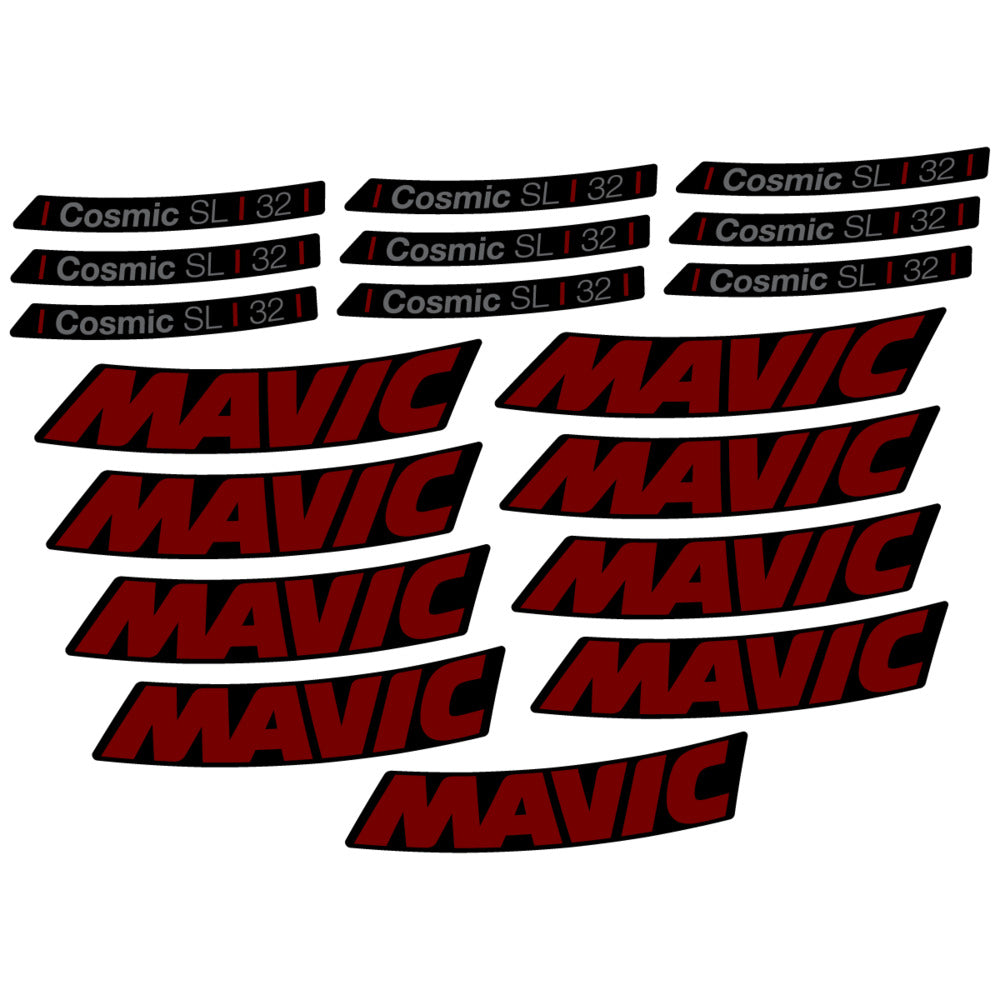 Decal for Mavic Cosmic SL 32 2025, Road Wheel, bike sticker vinyl