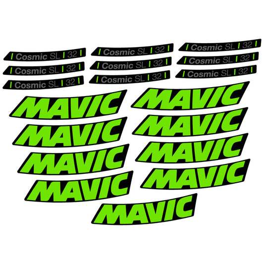 Decal for Mavic Cosmic SL 32 2025, Road Wheel, bike sticker vinyl
