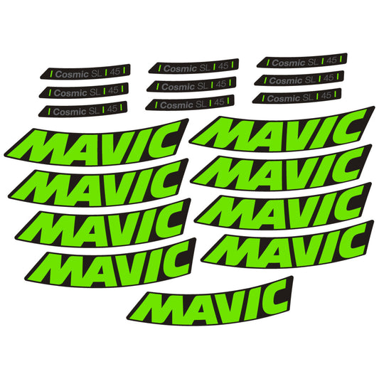 Decal for Mavic Cosmic SL 45 2025, Road Wheel, bike sticker vinyl