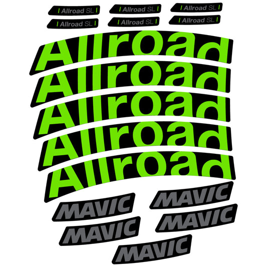 Decal for Mavic Allroad SL 2025, Road Wheel, bike sticker vinyl