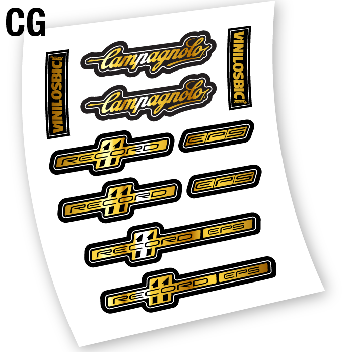 Decal, Campagnolo Record EPS, Brake Sticker Vinyl