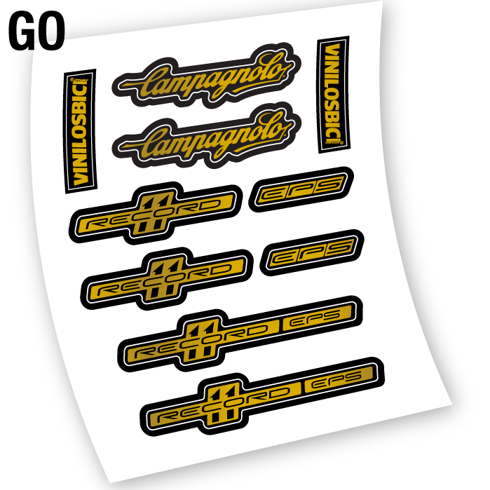 Decal, Campagnolo Record EPS, Brake Sticker Vinyl