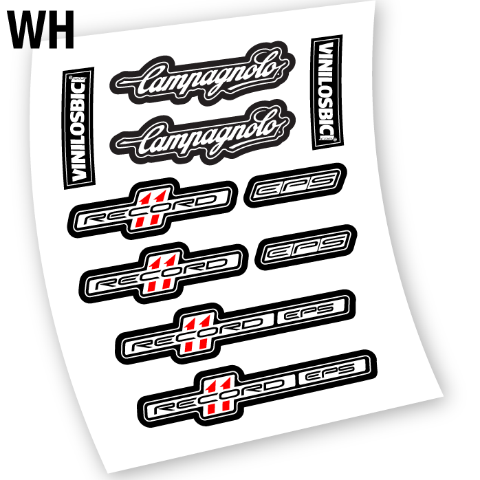 Decal, Campagnolo Record EPS, Brake Sticker Vinyl
