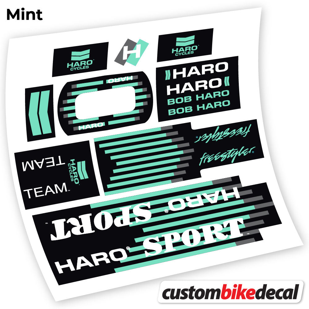 Decal, Haro Team Sport 1988, BMX, Sticker Vinyl