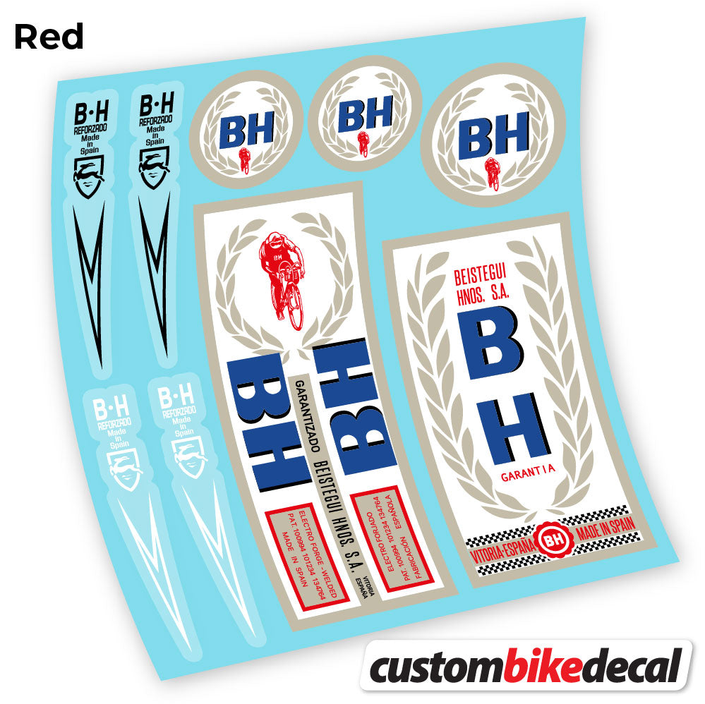 Decal, BH 1970, classic bike, sticker vinyl