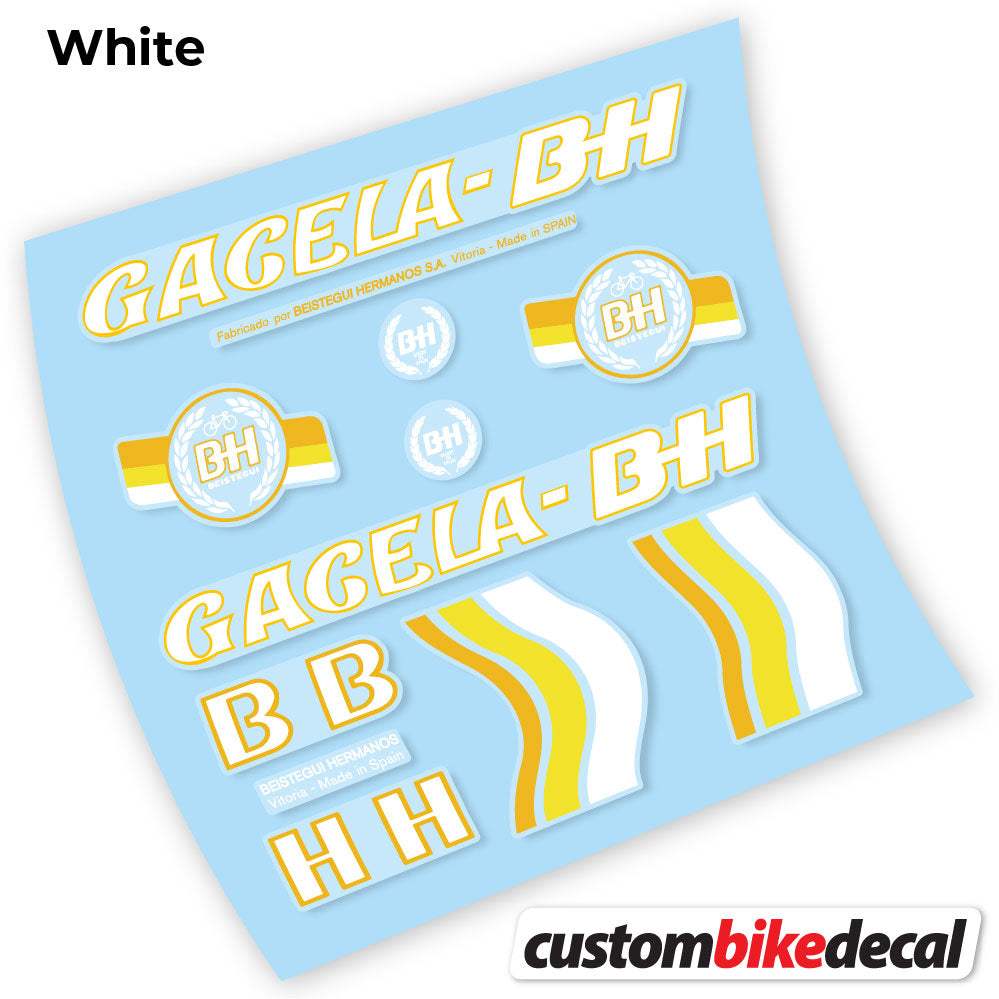 Decal, BH Gacela, classic bike, sticker vinyl