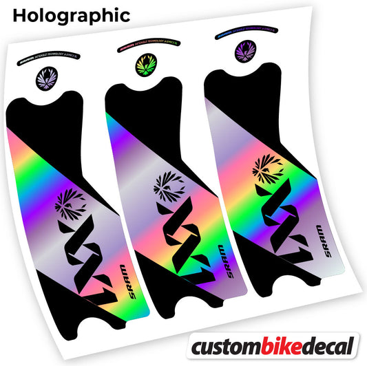 Aufkleber, SRAM XX1 Eagle DUB 2021, Pleuelstangen-Aufkleber Vinyl