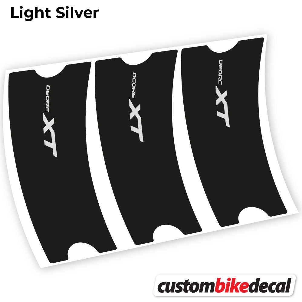 Aufkleber, Shimano Deore XT, Pleuelstangen, Vinyl-Aufkleber