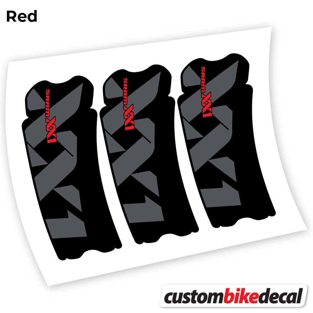 Aufkleber, Sram XX1, Pleuelstangenaufkleber, Vinyl