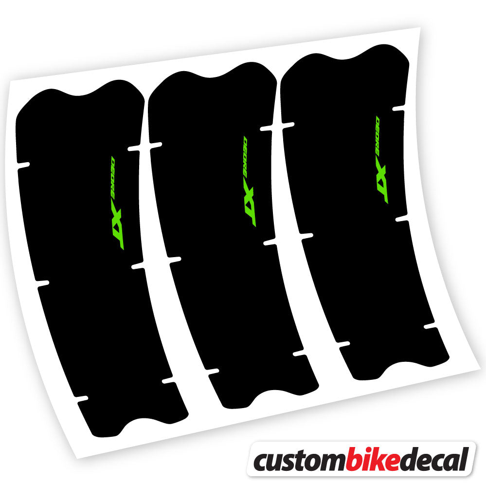 Decal, Shimano XT M8100, connecting rod, sticker vinyl