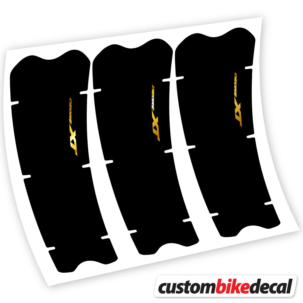 Decal, Shimano XT M8100, connecting rod, sticker vinyl