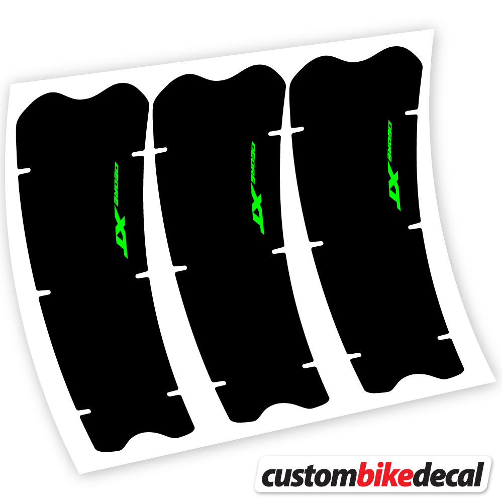 Decal, Shimano XT M8100, connecting rod, sticker vinyl