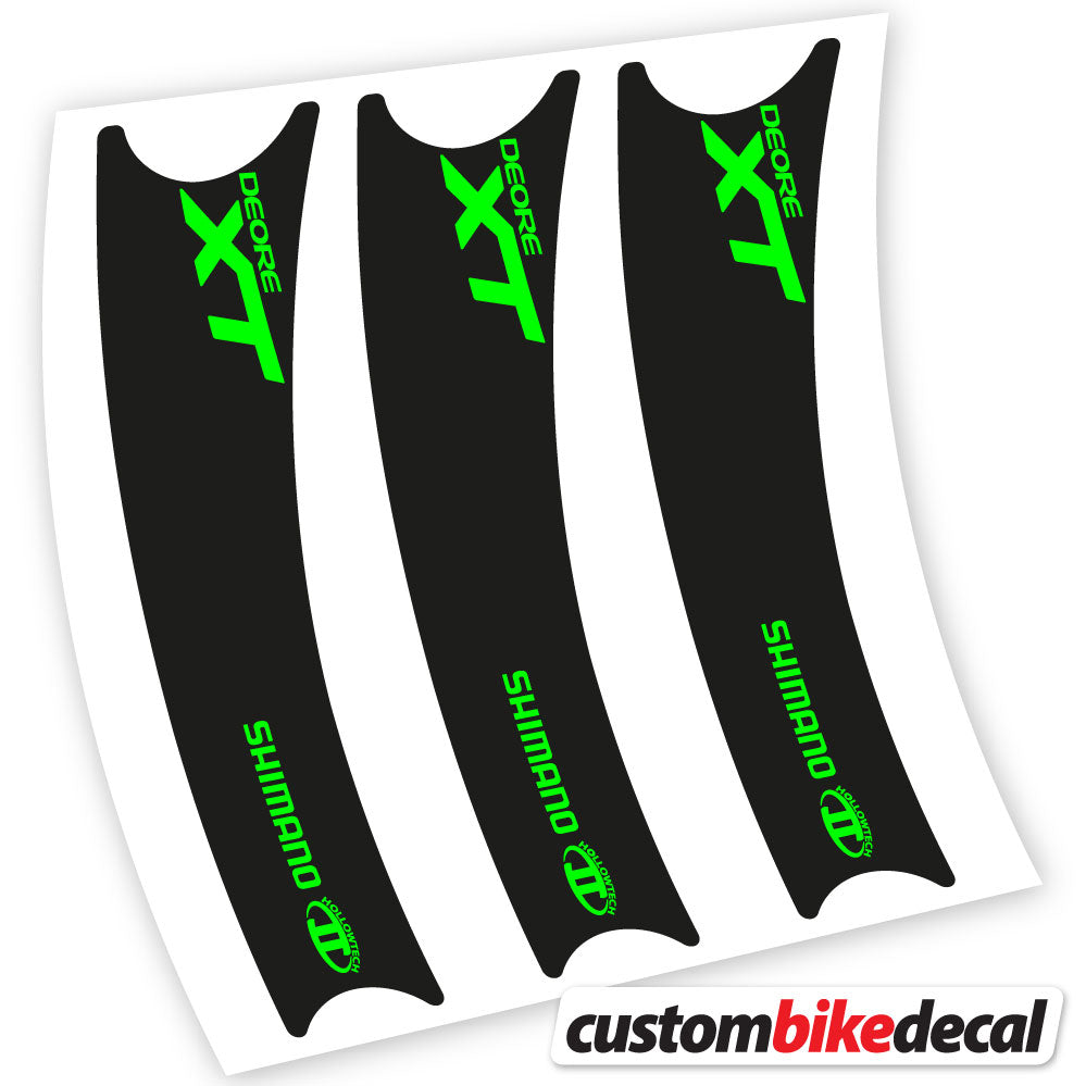 Aufkleber, Shimano Deore XT, Pleuelstange, Vinyl-Aufkleber