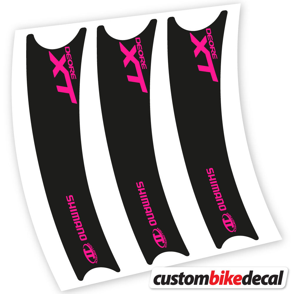 Aufkleber, Shimano Deore XT, Pleuelstange, Vinyl-Aufkleber