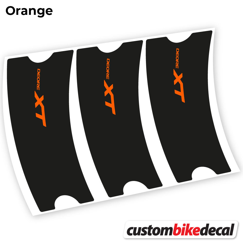 Aufkleber, Shimano Deore XT, Pleuelstangen, Vinyl-Aufkleber