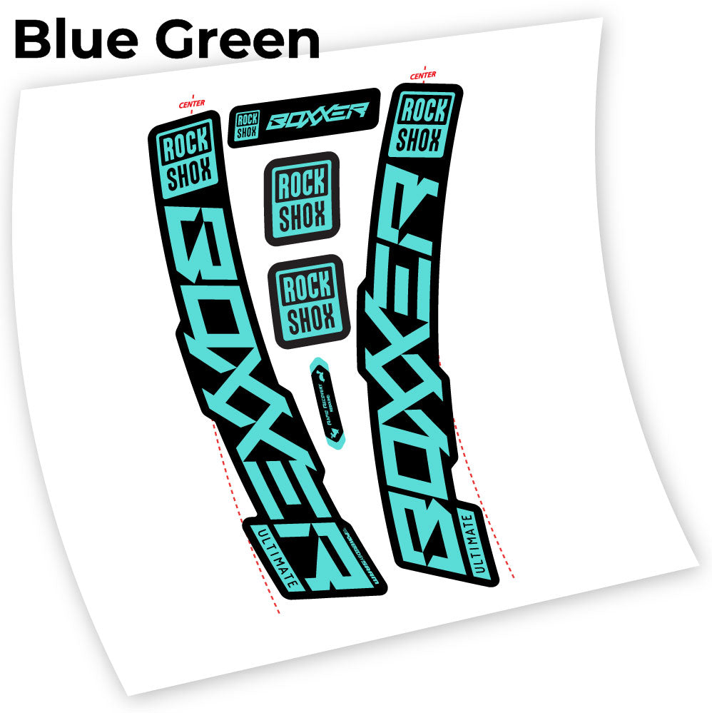 Decal Rock Shox Boxxer Ultimate 2020 Bike Fork sticker vinyl