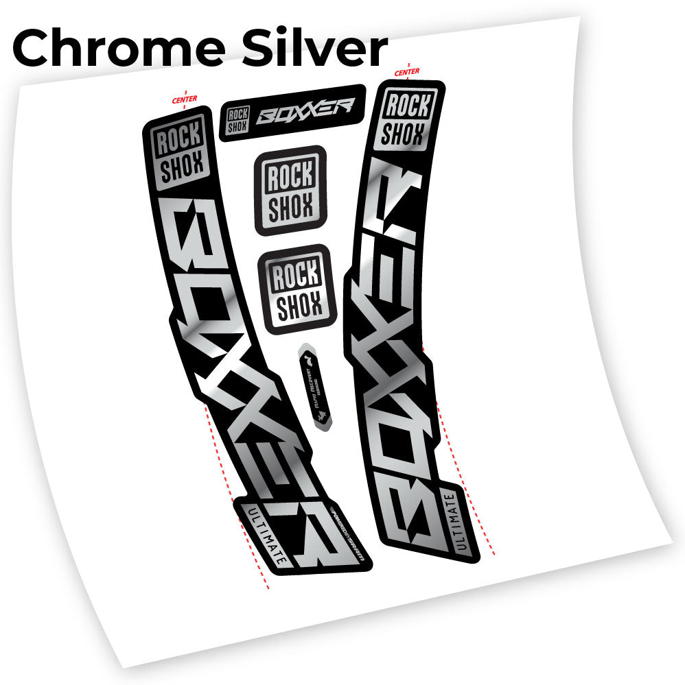 Decal Rock Shox Boxxer Ultimate 2020 Bike Fork sticker vinyl