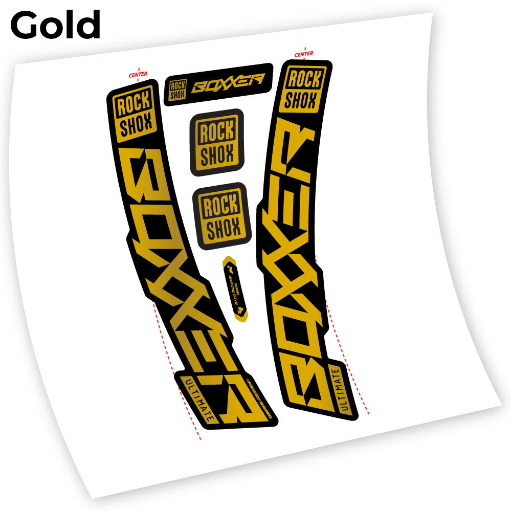 Decal Rock Shox Boxxer Ultimate 2020 Bike Fork sticker vinyl