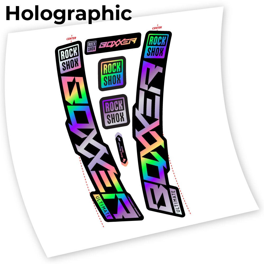 Decal Rock Shox Boxxer Ultimate 2020 Bike Fork sticker vinyl