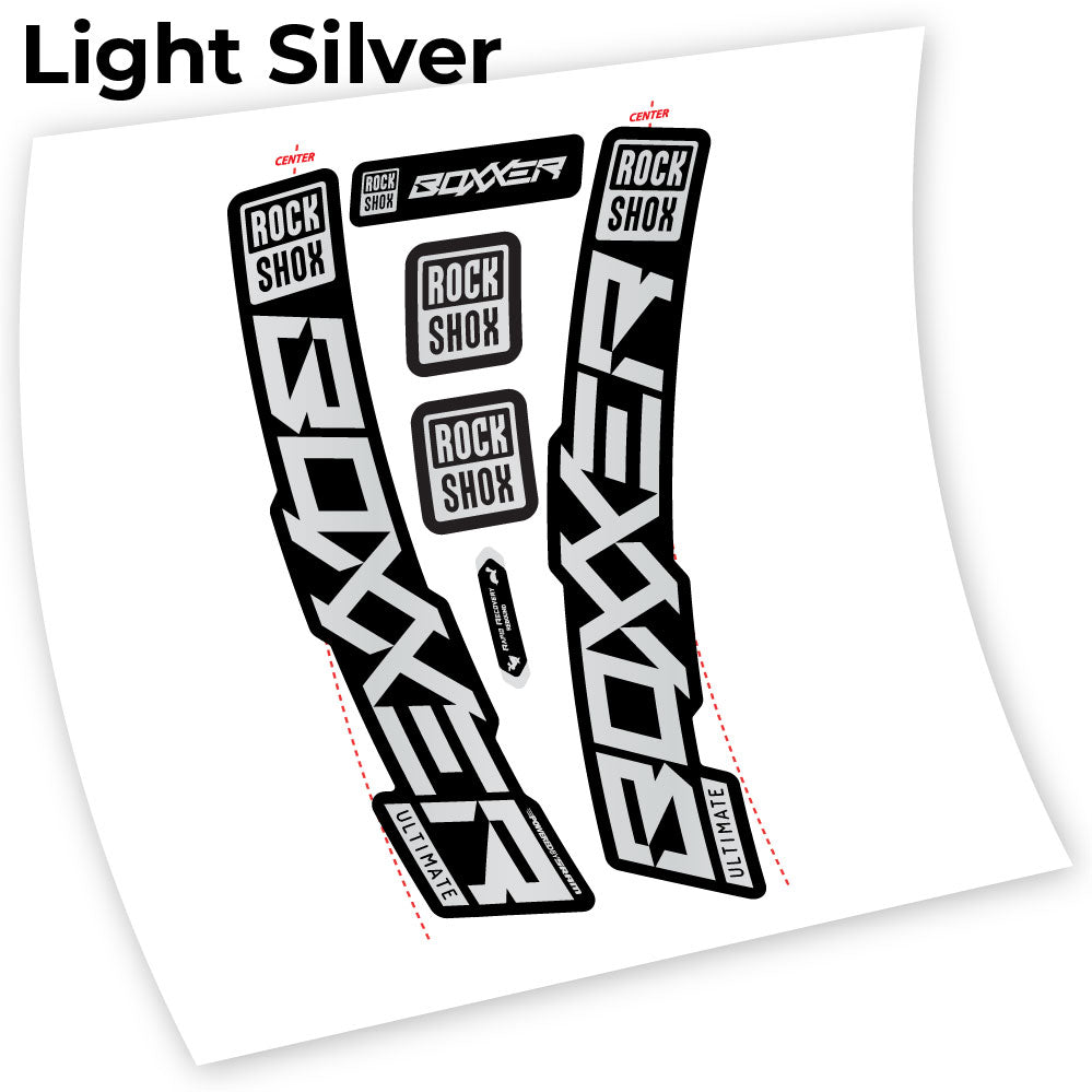 Decal Rock Shox Boxxer Ultimate 2020 Bike Fork sticker vinyl