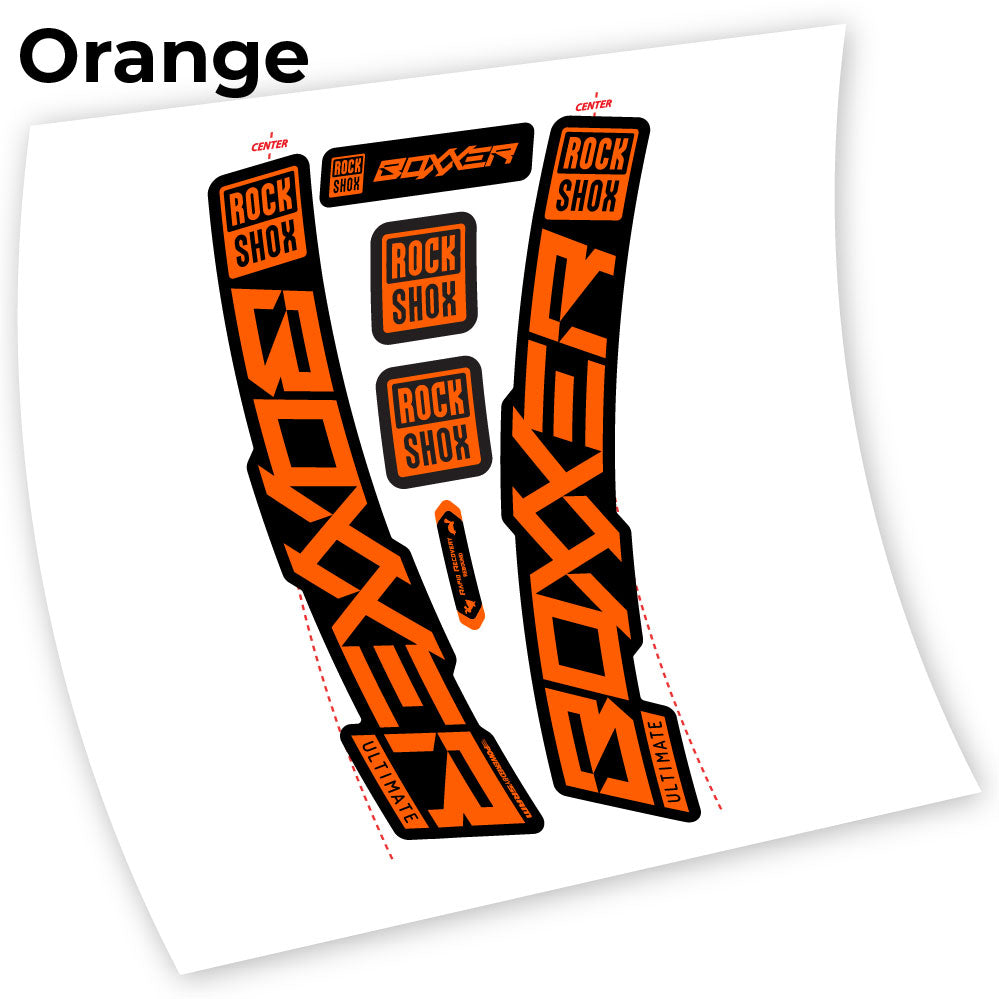 Decal Rock Shox Boxxer Ultimate 2020 Bike Fork sticker vinyl