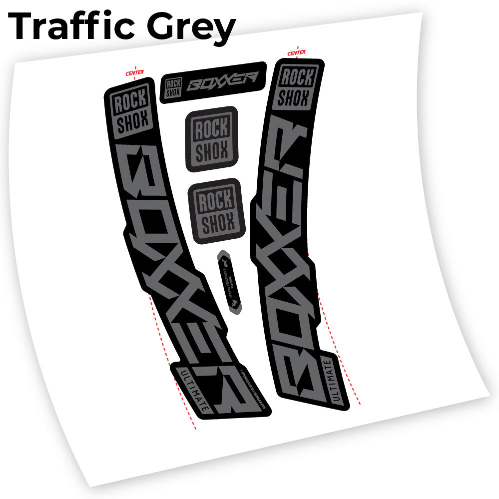 Decal Rock Shox Boxxer Ultimate 2020 Bike Fork sticker vinyl