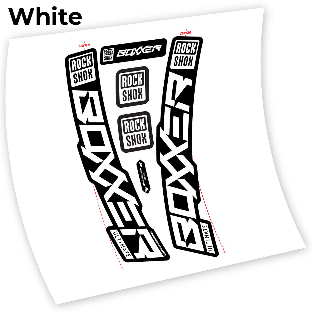 Decal Rock Shox Boxxer Ultimate 2020 Bike Fork sticker vinyl