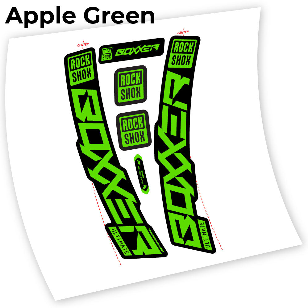 Decal Rock Shox Boxxer Ultimate 2020 Bike Fork sticker vinyl