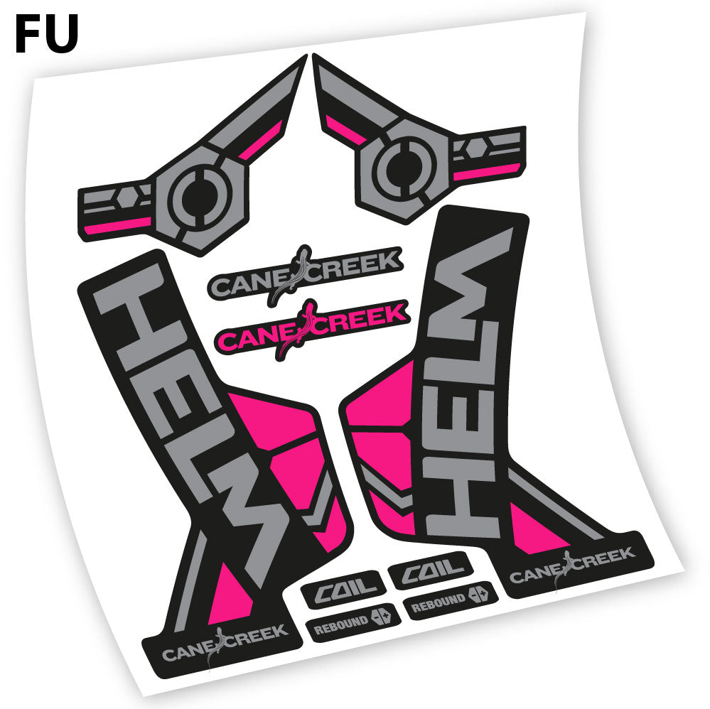 Aufkleber, Canecreek Helm 2018, Fahrradgabel 27,5 Sticker Vinyl