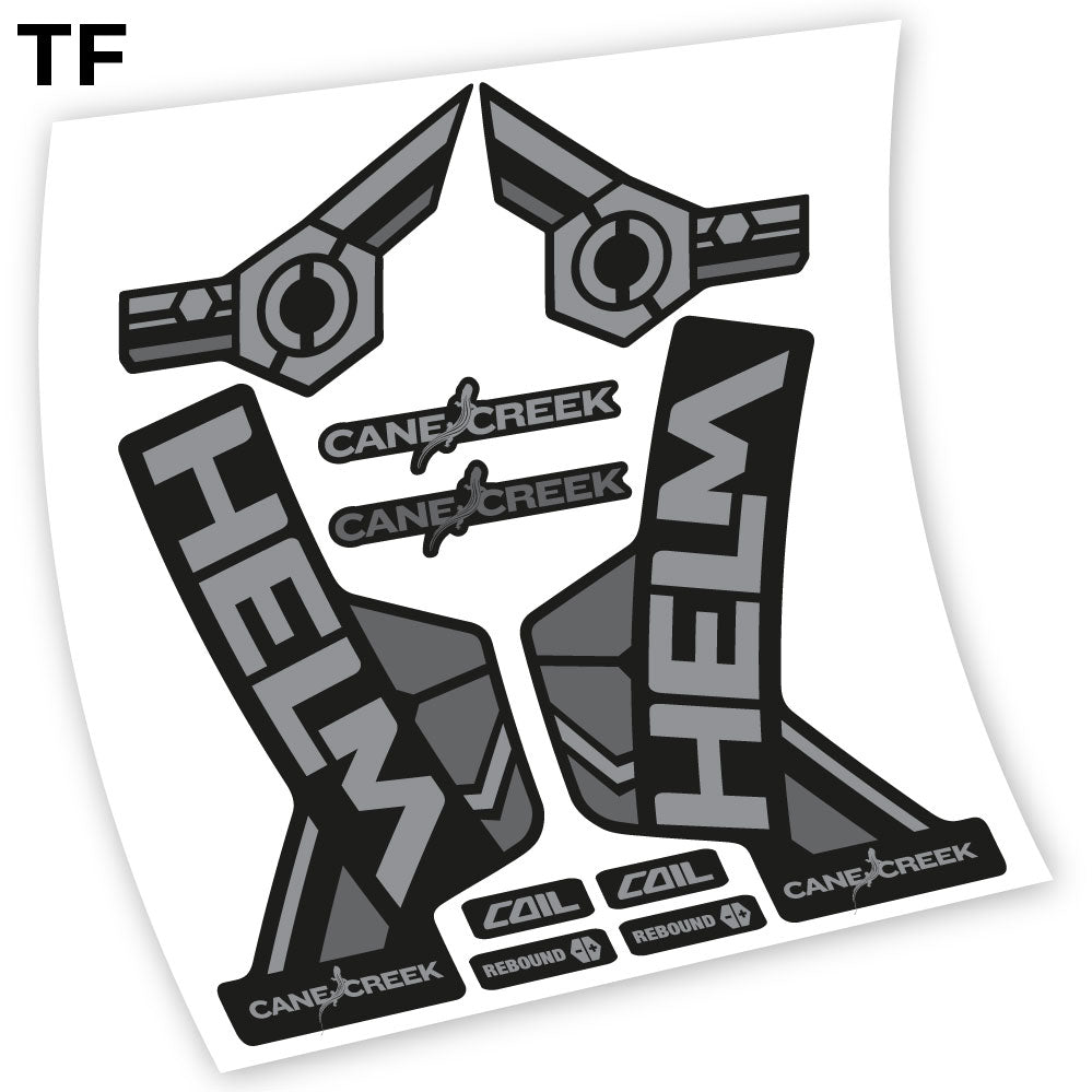 Aufkleber, Canecreek Helm 2018, Fahrradgabel 27,5 Sticker Vinyl