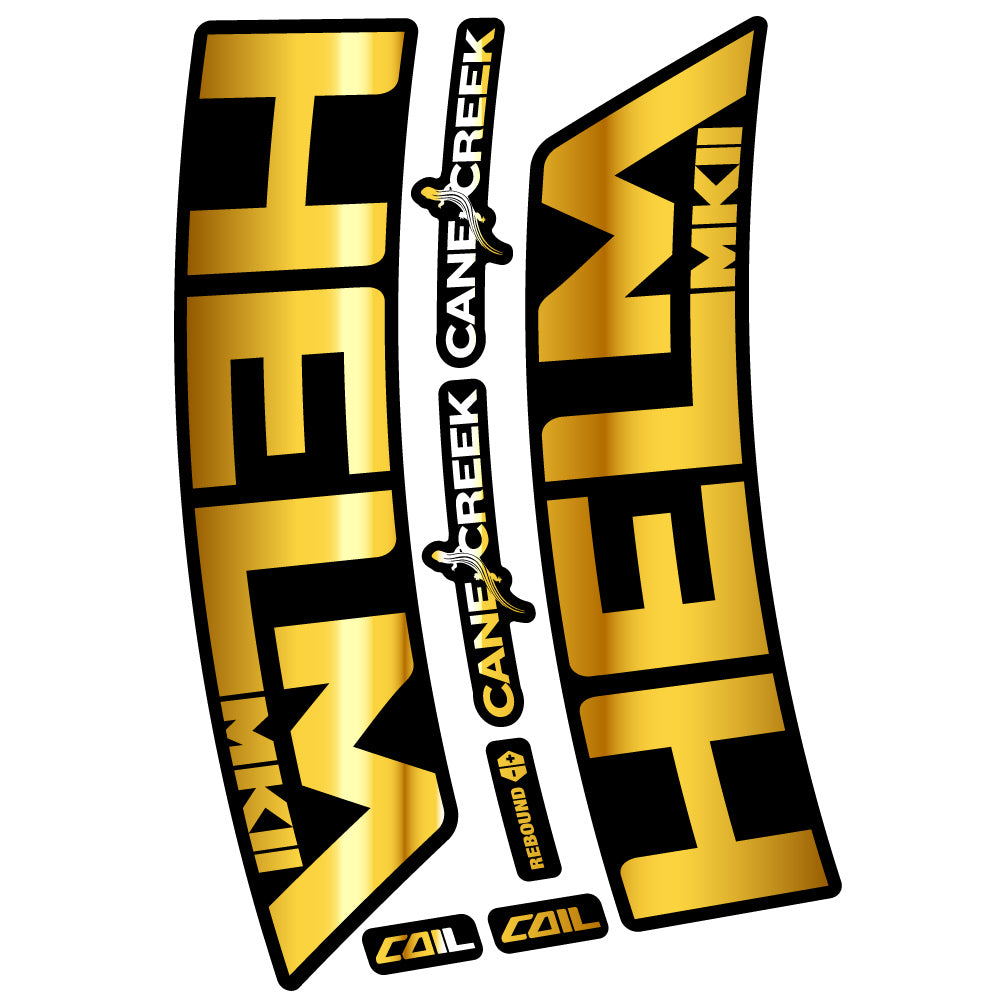 Aufkleber Canecreek Helm MK2, Fahrradgabel, Sticker Vinyl