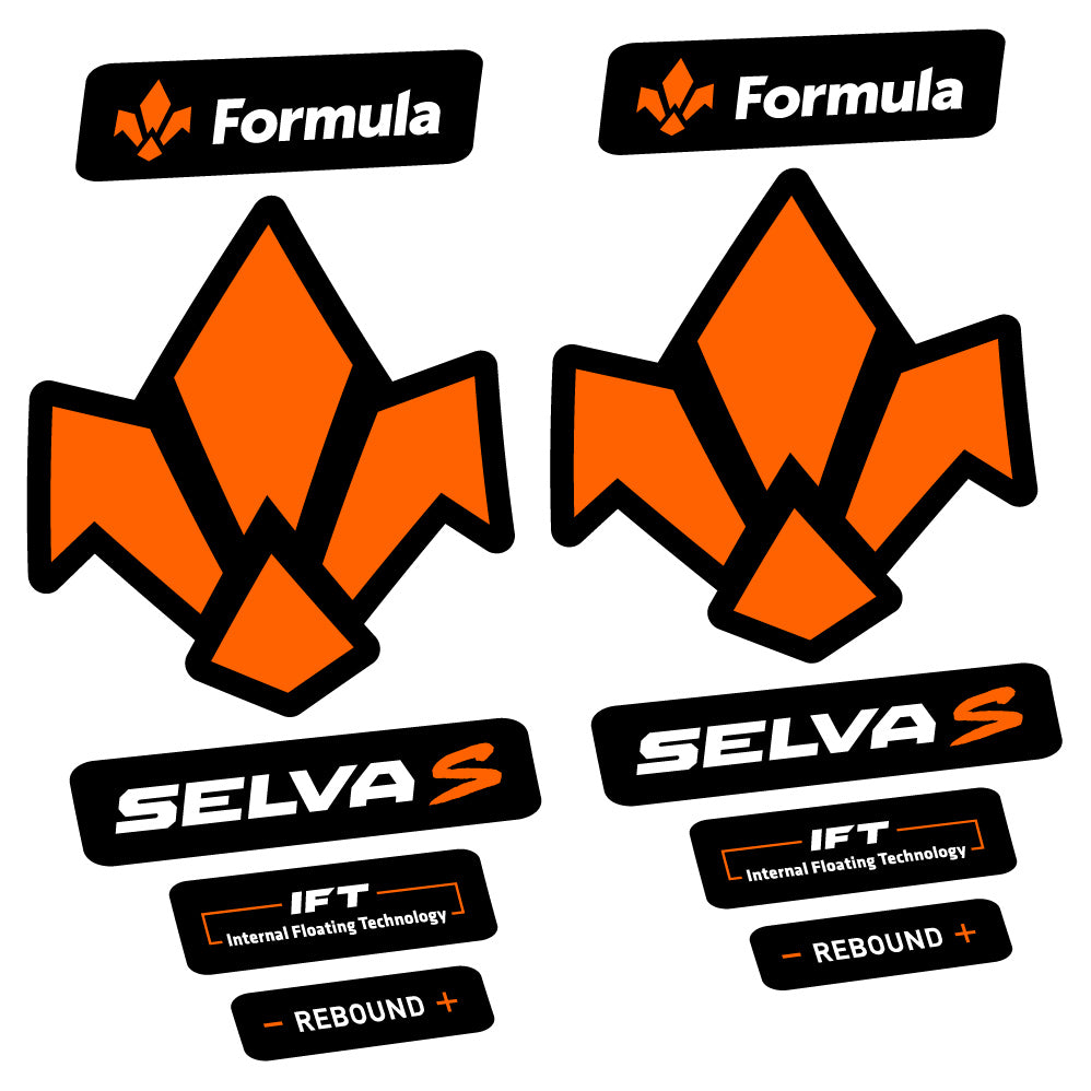 Aufkleber Formula Selva S 2019, Fahrradgabel, Sticker Vinyl