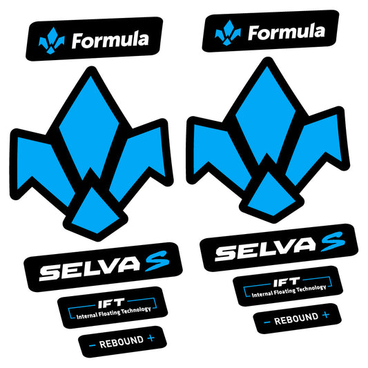 Aufkleber Formula Selva S 2019, Fahrradgabel, Sticker Vinyl