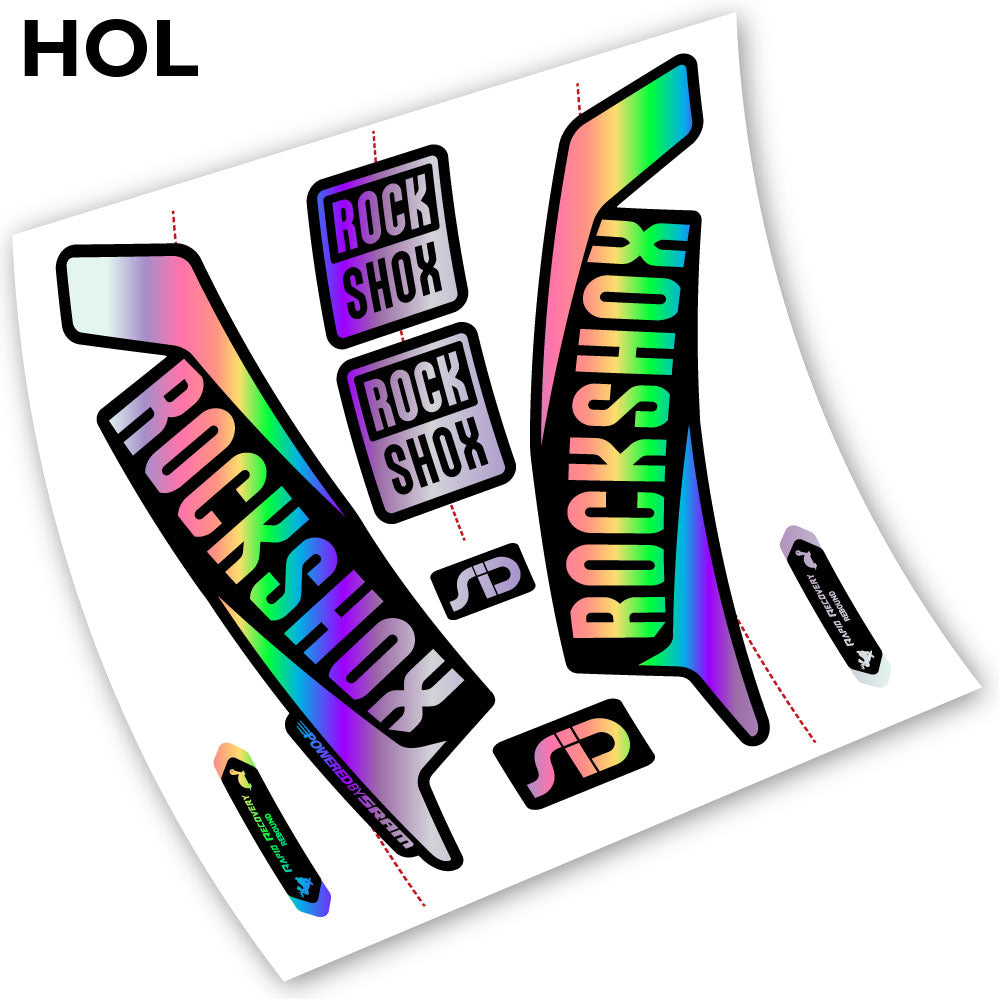 Decal, Rock Shox Sid 2016, Bike Fork Sticker vinyl