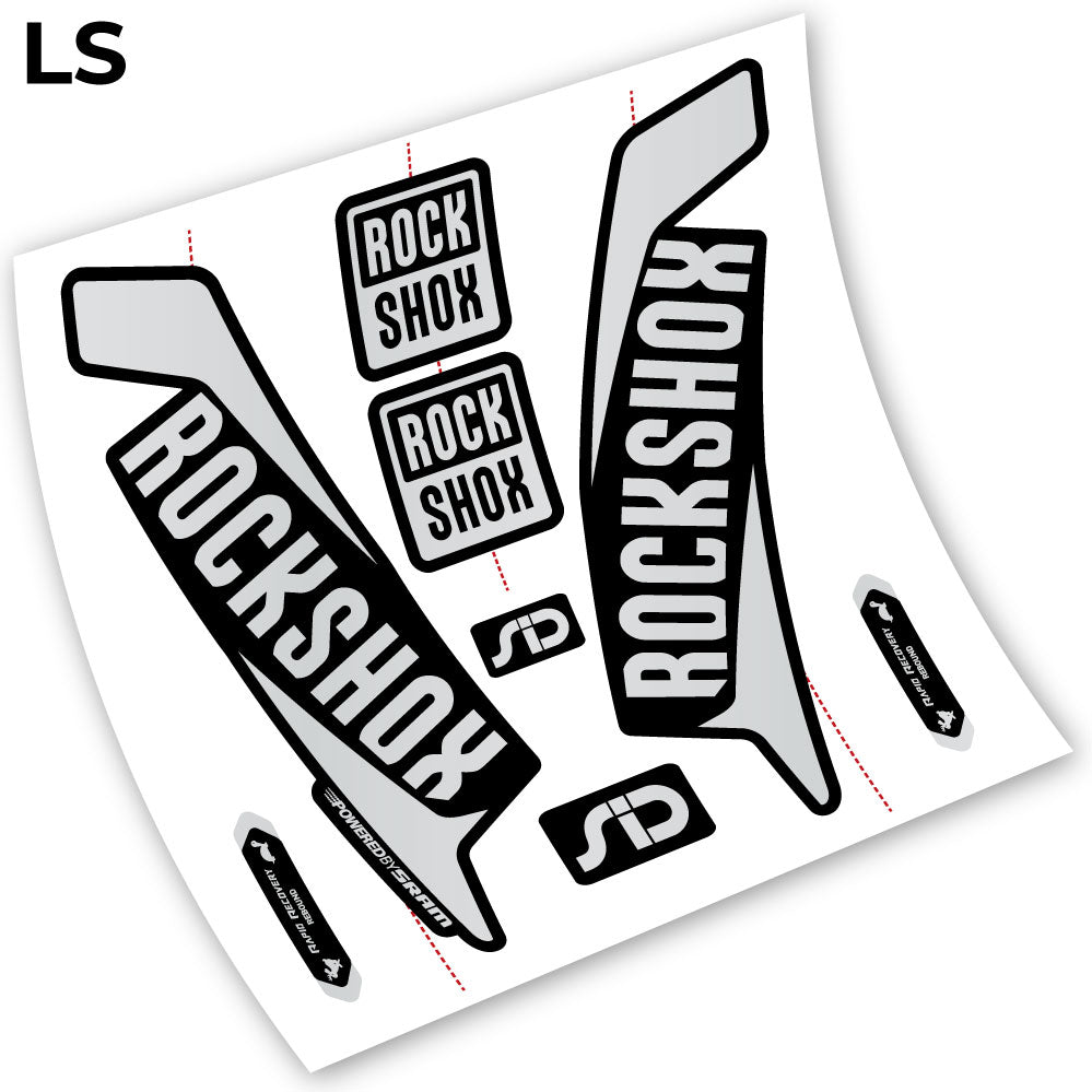 Decal, Rock Shox Sid 2016, Bike Fork Sticker vinyl