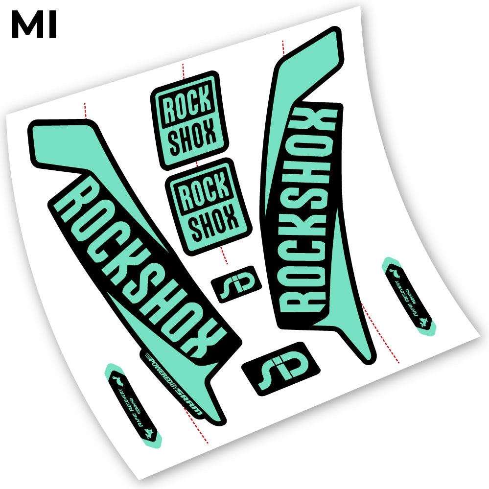 Decal, Rock Shox Sid 2016, Bike Fork Sticker vinyl
