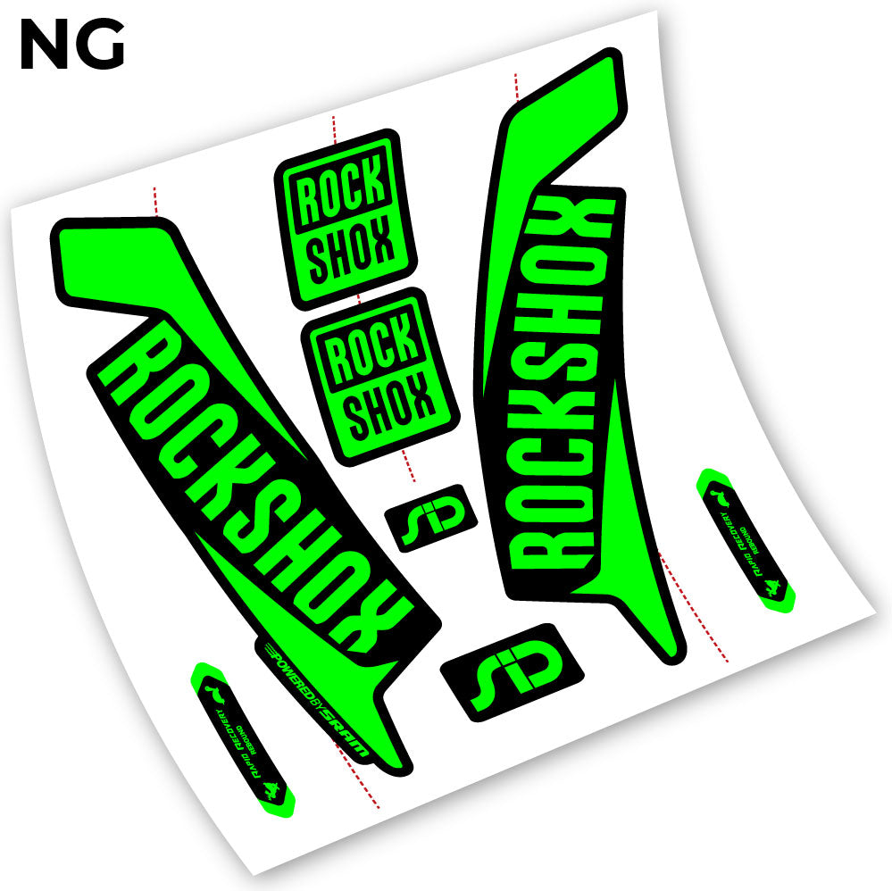 Decal, Rock Shox Sid 2016, Bike Fork Sticker vinyl