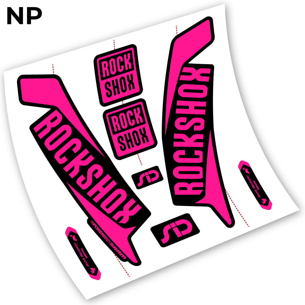 Decal, Rock Shox Sid 2016, Bike Fork Sticker vinyl