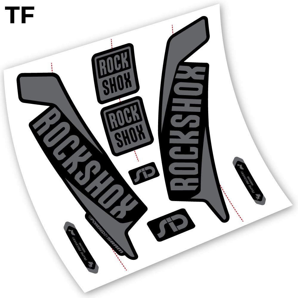 Decal, Rock Shox Sid 2016, Bike Fork Sticker vinyl