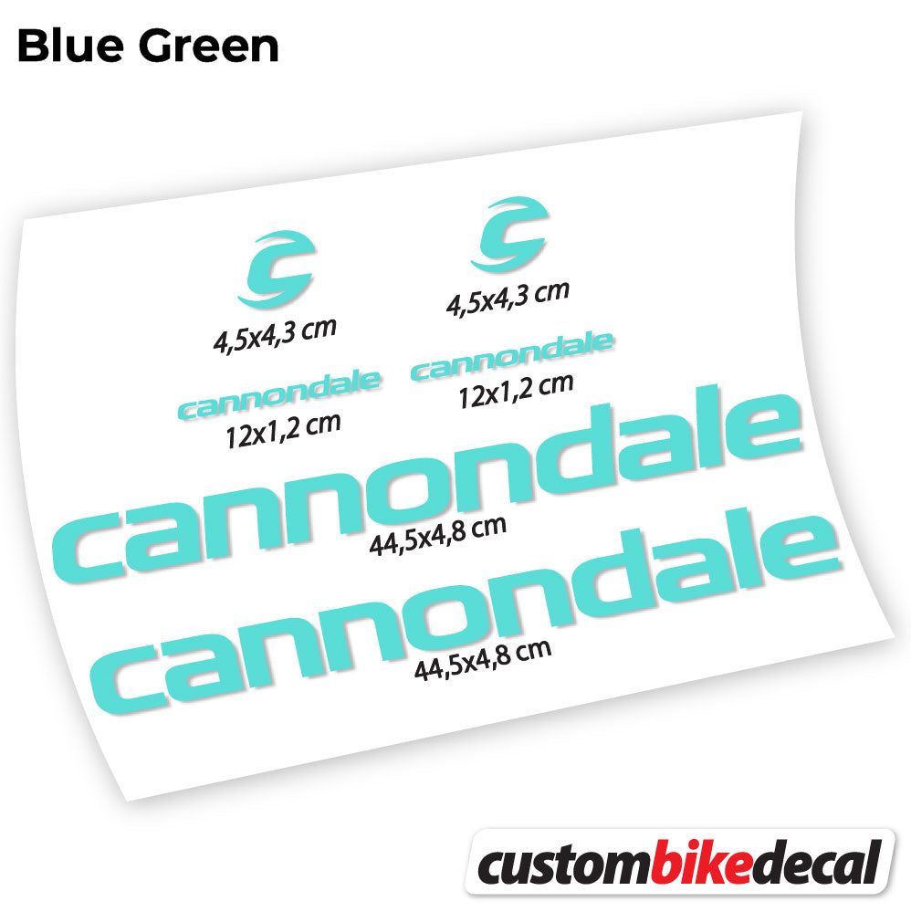 Aufkleber, Cannondale, Fahrradrahmen, Vinyl-Aufkleber