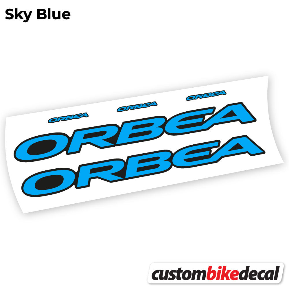 Aufkleber, Orbea Oiz 2020, Fahrradrahmenaufkleber Vinyl