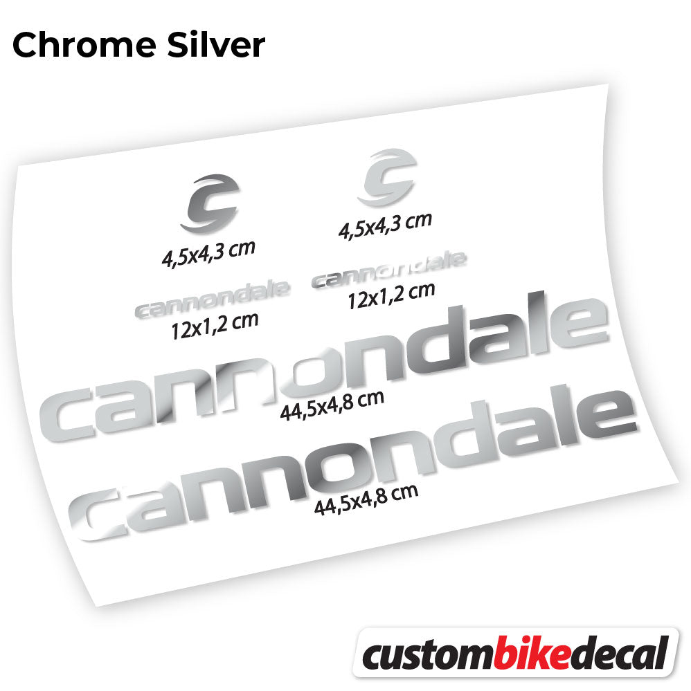Aufkleber, Cannondale, Fahrradrahmen, Vinyl-Aufkleber