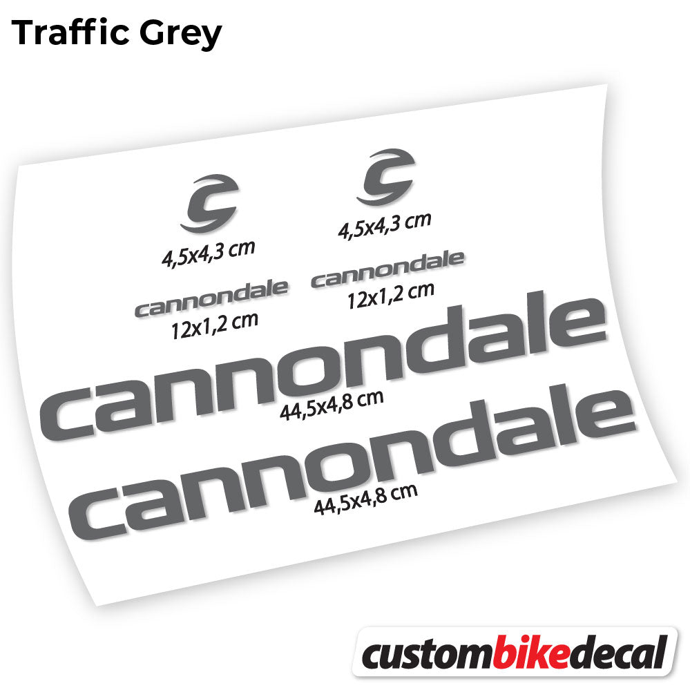 Aufkleber, Cannondale, Fahrradrahmen, Vinyl-Aufkleber