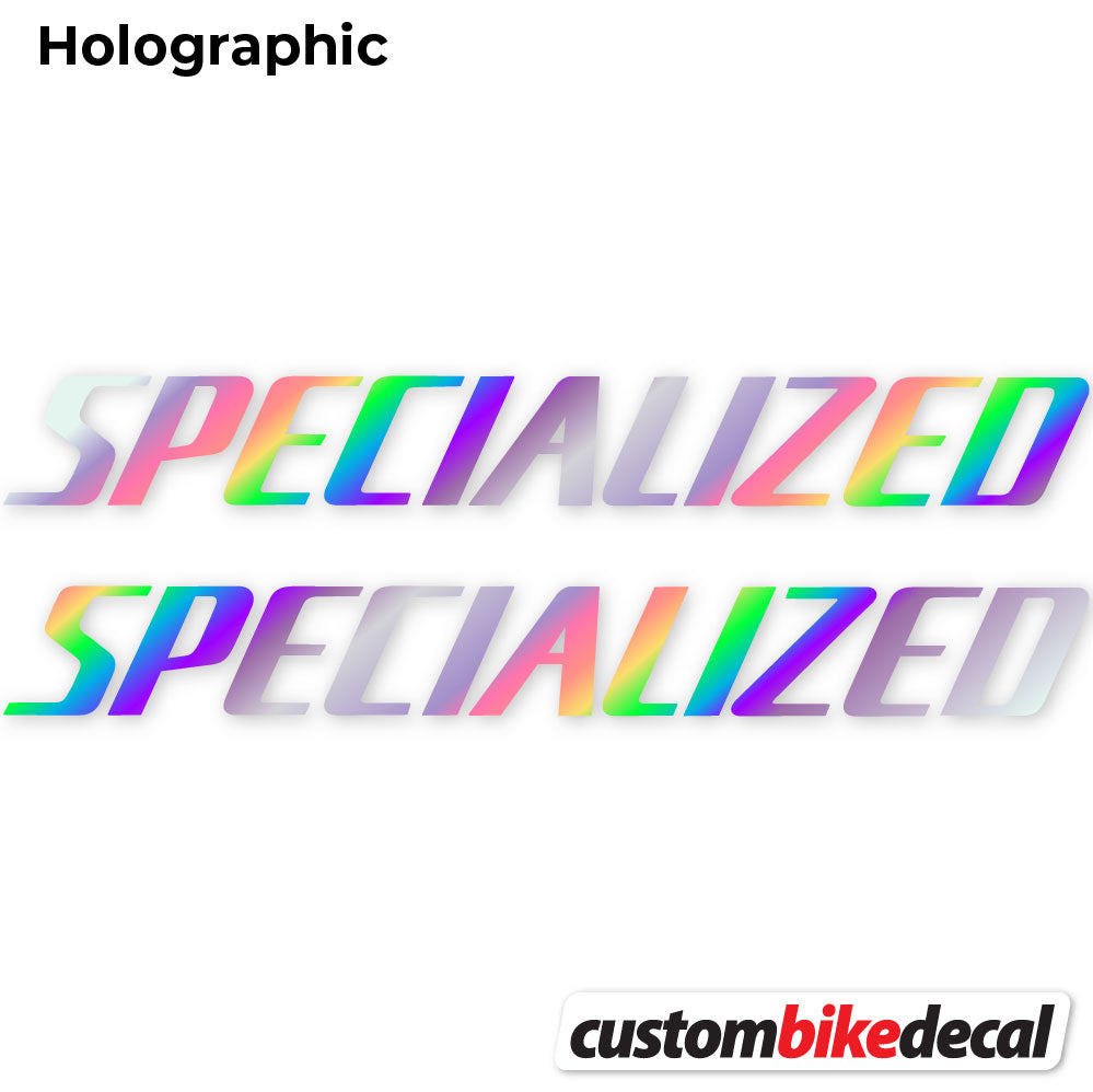 Decal, Specialized, Bike Frame Sticker Vinyl