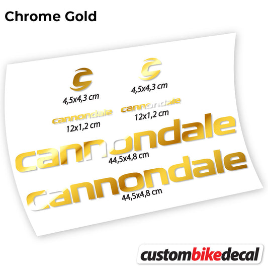 Aufkleber, Cannondale, Fahrradrahmen, Vinyl-Aufkleber