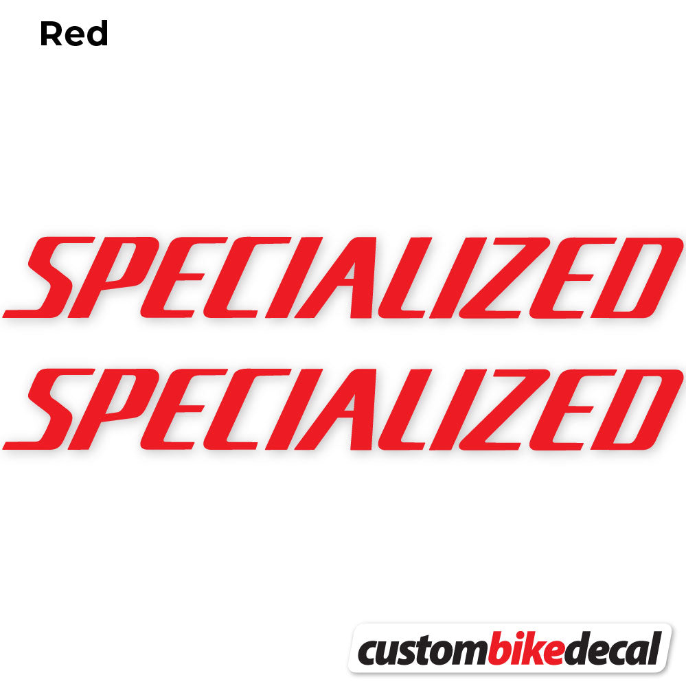 Decal, Specialized, Bike Frame Sticker Vinyl
